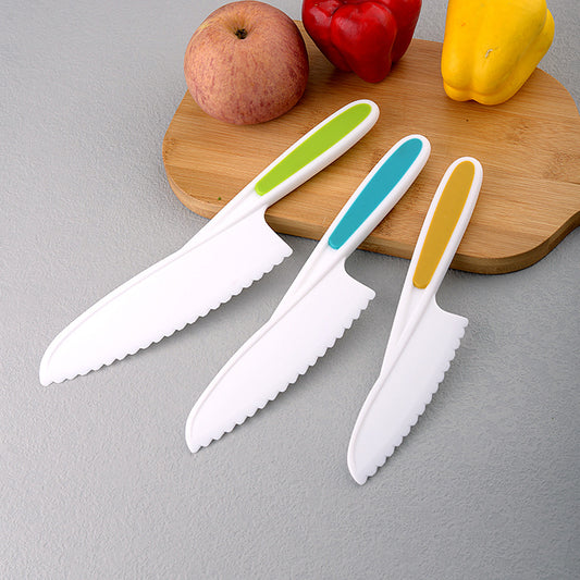 Little Chef's First Knife - Kid-Friendly Safety Cooking Tool for Young Aspiring Chefs